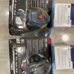 3M Pro Cool Flow Respirator And Extra Filters