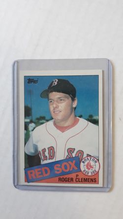 1985 Topps Roger Clemens RC.