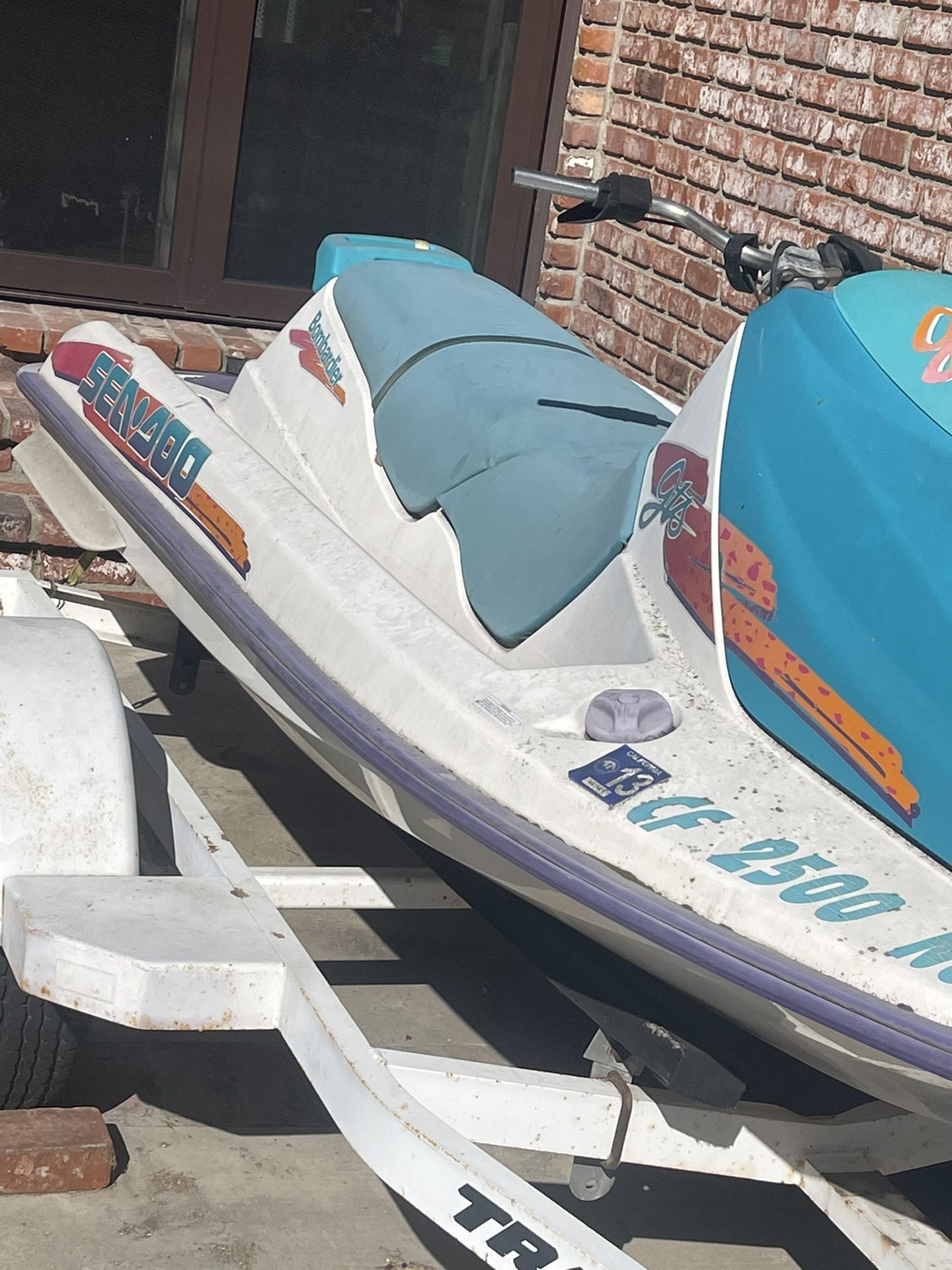 Jet Ski And Single Trailer With New Tires for Sale in Carson, CA OfferUp