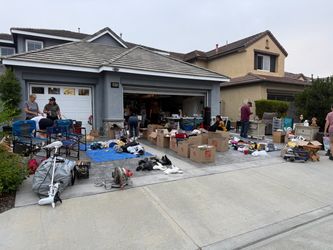 Massive garage sale - moving after 30 years