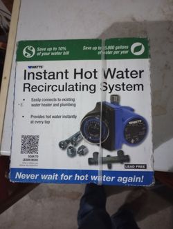 Watts Hot Water Recirculating System