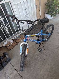 20 in size bike for sale