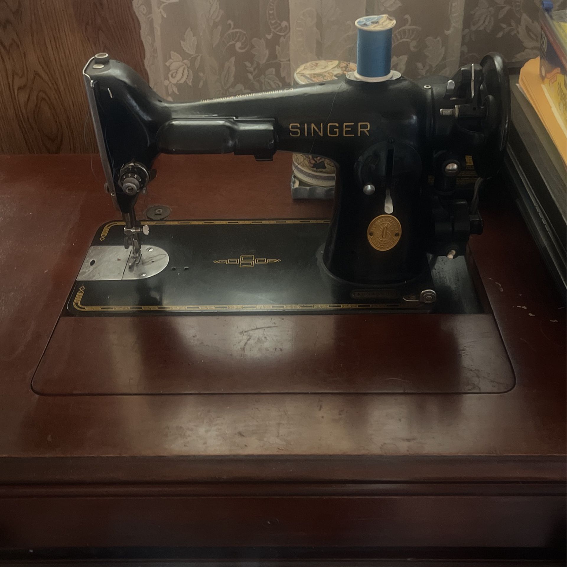 Very Old Singer Sewing  Machine