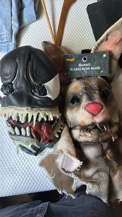 Halloween masks, $60 for both! Cheap