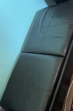 Black Two Seater Chair