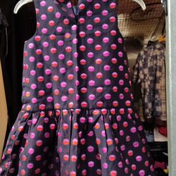 Pink Polka Dots Dress