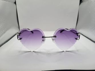 Cartier Glasses Rimless(Purple)