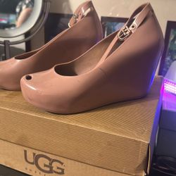 Nude Pink Heels Size 7