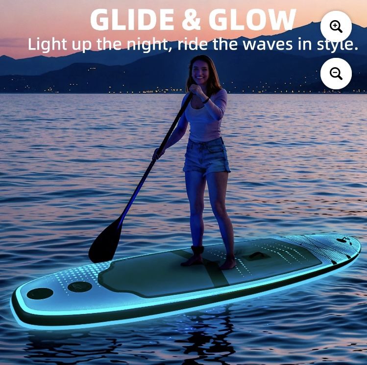 LED Paddle Board SUP Set Inflatable