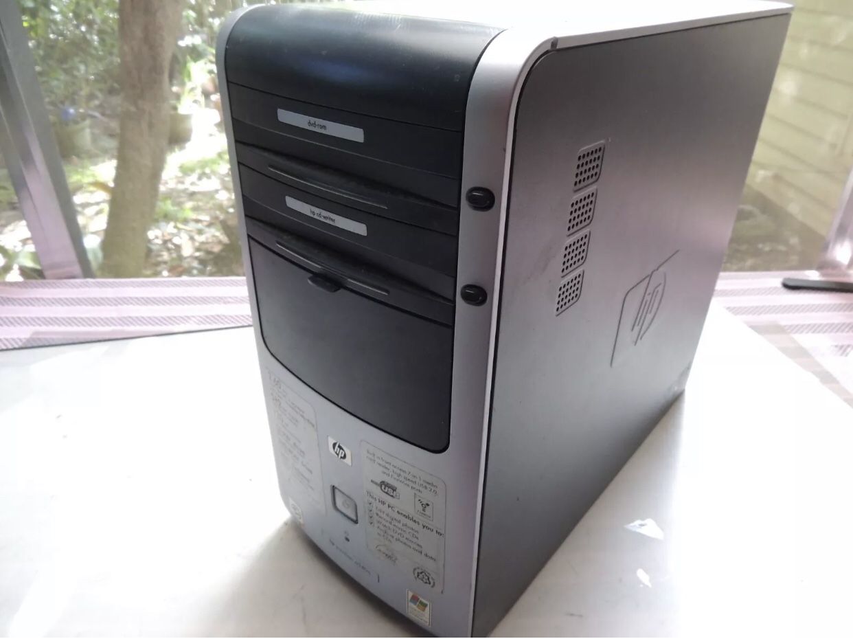 HP Pavilion a340n Computer 2.6GHz P4 1.5GB RAM GeForece6200 DVD CD WiFi