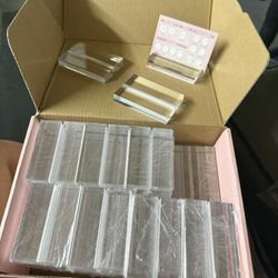 Acrylic Sign Holders And Napkin Rings 