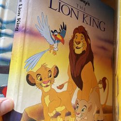 Disney golden book lot dumbo Aladdin lion king