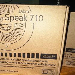NEW Jabra Speak 710 Premium Portable Speakerphone for Calls & Music Bluetooth & USB
