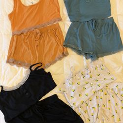 4 Sets Of Matching Pjs 