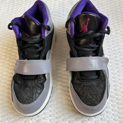 Air Jordan Flight Club Retro Jr Girl’s Shoe Youth Size 1Y Purple   618060-027