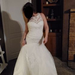 Wedding Dress Size 8 with tags