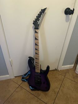 Jackson Electric Guitar Purple Burst Finish