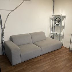 Grey Couch / Sofa - Castlery Todd 