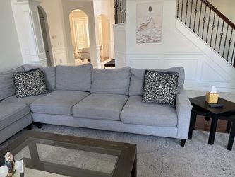 Sofa section with chair ￼
