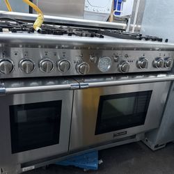 48” Thermador Gas Range Stainless Steel 
