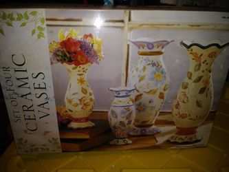3 vases in box