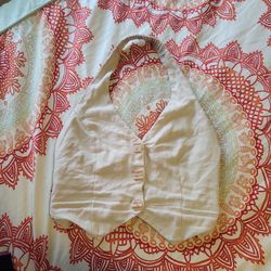 Tan crop top