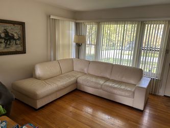 Leather sectional $500 obo