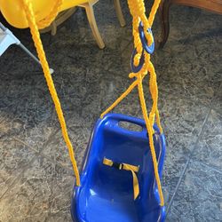 Blue Outdoor Swing 