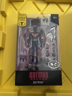 McFarlane DC Multiverse Batman Beyond Platinum Gold Label Unmasked Blue