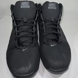 Nike Men's Air Visi Pro 2 Hi Top Black Basketball Sneakers Size 12
 Like New 