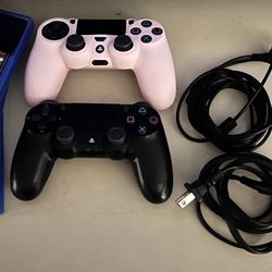 Fully functional working playstation 4 + 2 controllers + 3 games + 1 charger