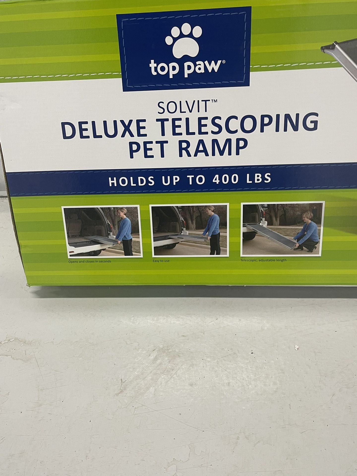 Top Paw Telescoping Deluxe Pet Ramp