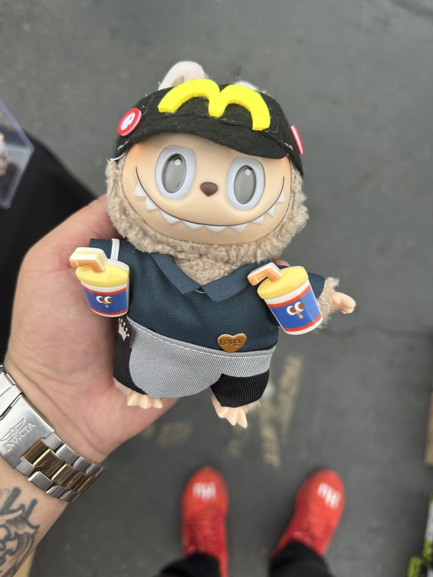 Original Labubu Plushie Toffee