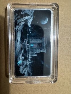 1oz silver plated bar