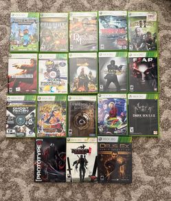Xbox 360 games 20 each