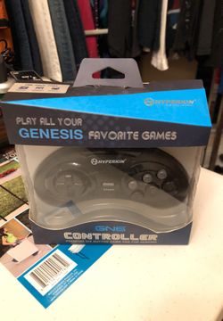 Sega genesis gn6 controller new unopened