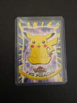 Pokémon #25 Pikachu Topps