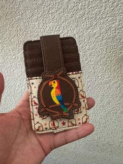 Disney tiki room wallet style cardholder
