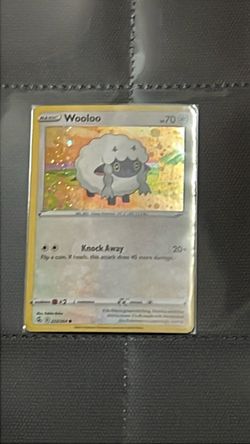 Wooloo 222/264 LP-NM Cosmos Holo Promo Fusion Strike Pokemon Card