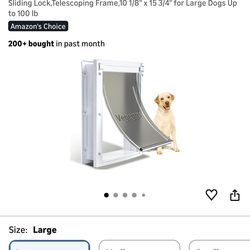 Doggy door - large still in box