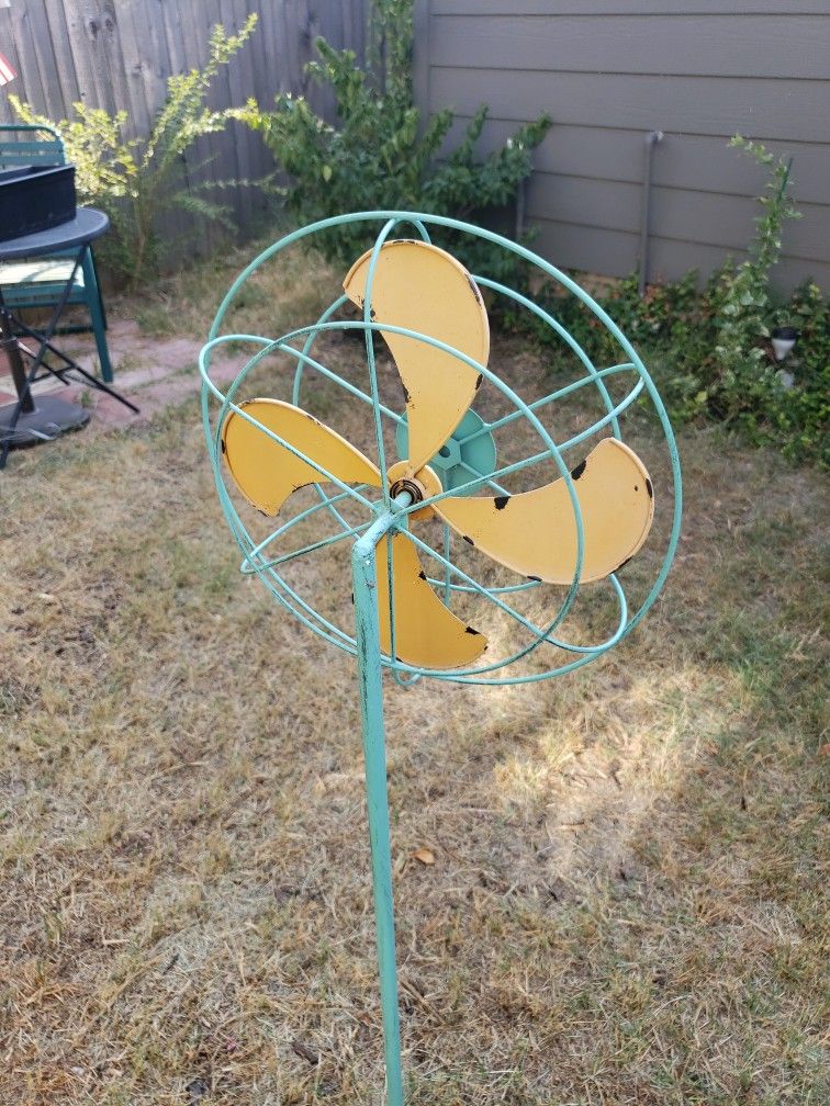 Wind Spinner Yard Art