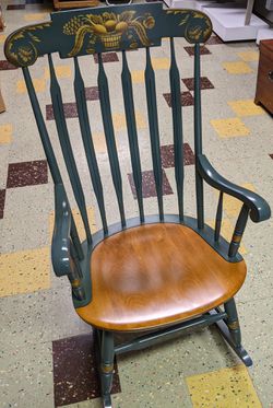 Vintage L. Hitchcock Rocking Chair