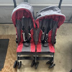 Kids Double Stroller Only $20