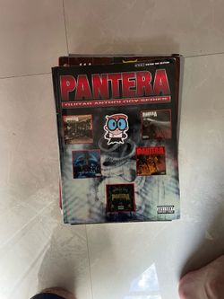 Pantera guitar tab book
