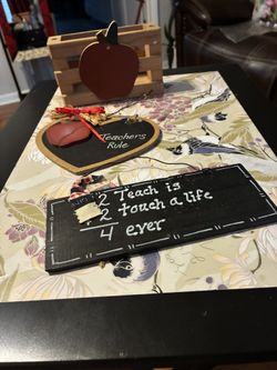 For A Teacher ( Really Cute Decor) $15