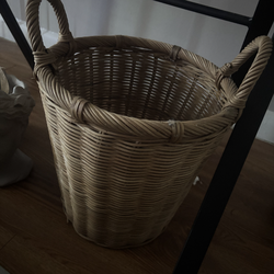 Woven basket decor house