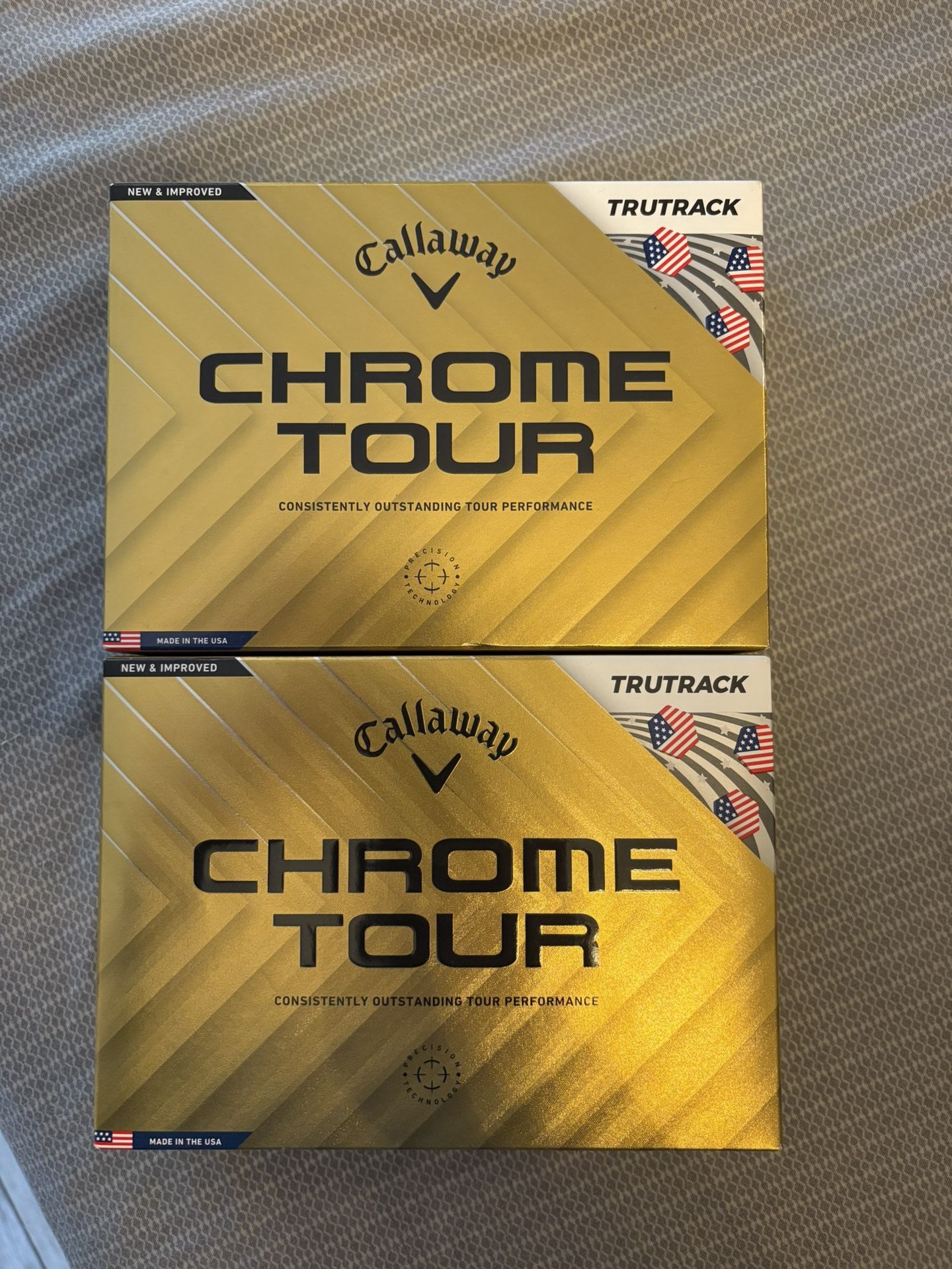 2 dozen (24) 2024 Callaway Chrome Tour Tru Track  White USA!!! 🇺🇸