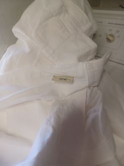 100 % white cotton curtains