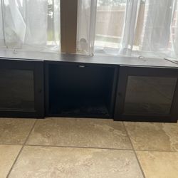 Partial Wood Entertainment System