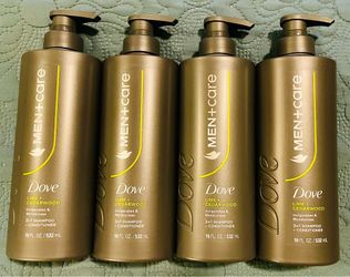 Dove Men+Care Lime & Cedar Shampoo & Conditioner Bundle